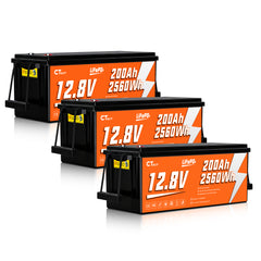 CTOLITY CT200-12 12.8V 200Ah 2560Wh LiFePO4 Battery