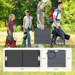 CTOLITY SPC100 100W Foldable Solar Panel