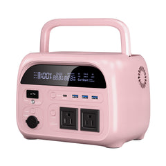 CTOLITY AP400 Soft Pink 500W 346Wh Portable Power Station Solar Generator