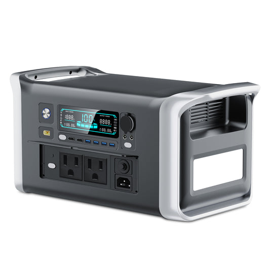 CTOLITY AP1000 Portable Power Station 1024Wh, 1600W AC Output, LiFePO₄ Battery, Fast Charging