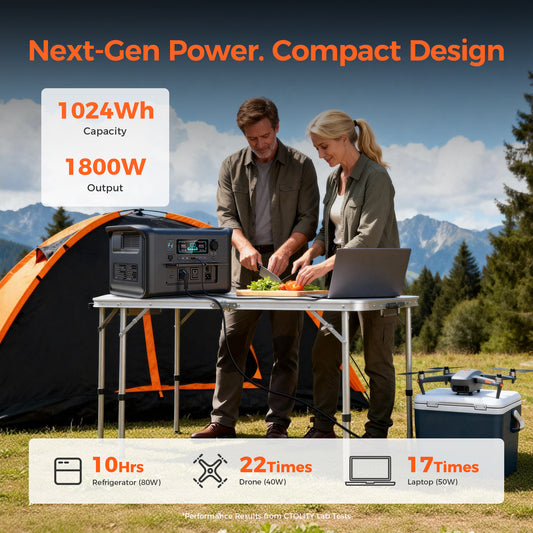 CTOLITY AP1000 Portable Power Station 1024Wh