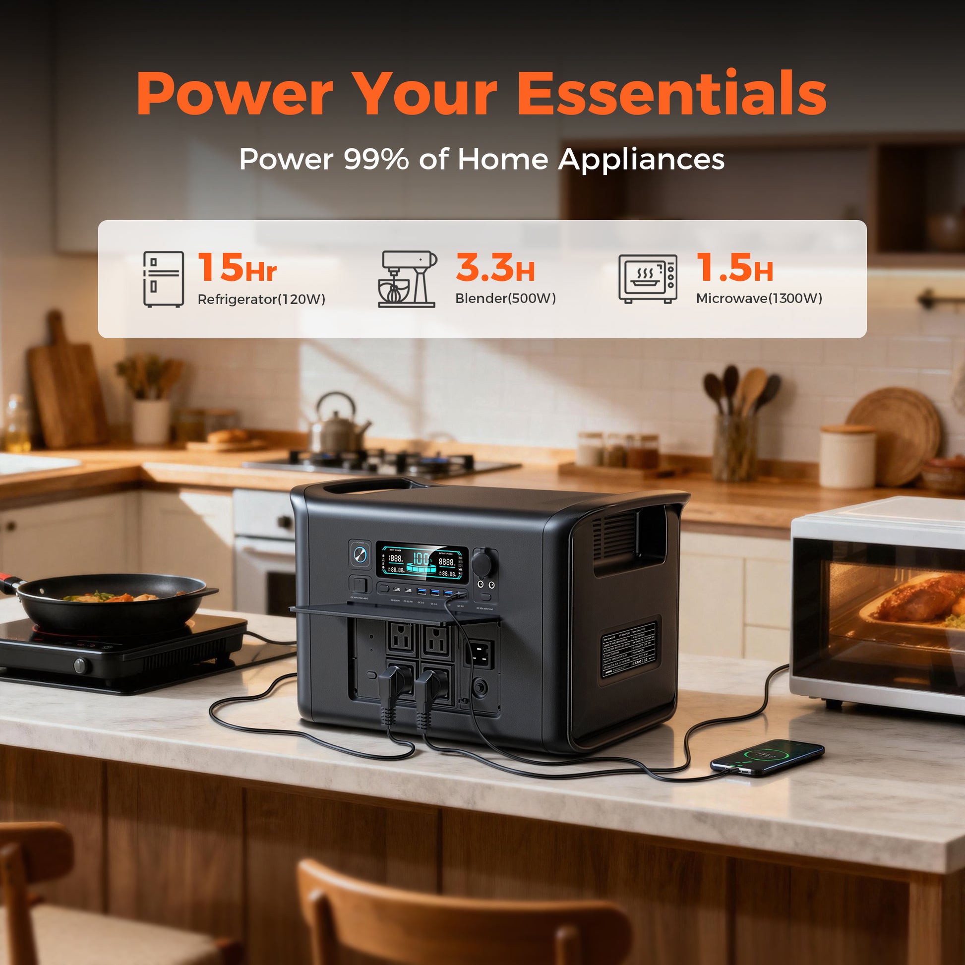 CTOLITY AP2000 2048Wh Portable Power Station
