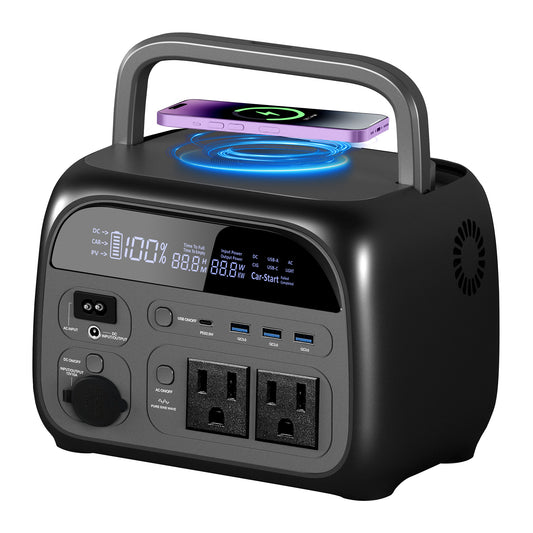 CTOLITY AP400 Portable Power Station – 345Wh LiFePO₄ Battery