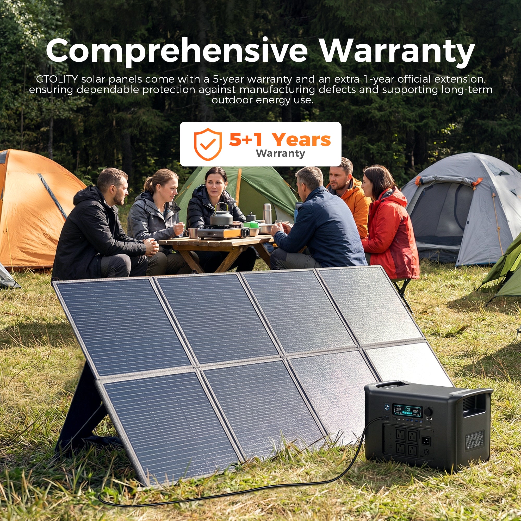 【美品】CTOLITY ソーラーパネル 400W CTOLITY SP400 400W Foldable Solar Panel