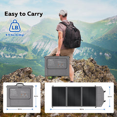CTOLITY SP100 100W Foldable Solar Panel